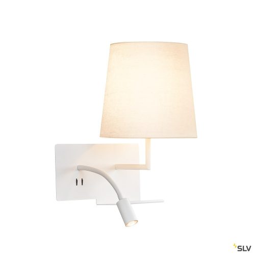 SOMNILA FLEX 40W 120LM 3000K LED FALI LÁMPA(JOBB) USB CSATLAKOZÓVAL ÉS OKOSTELEFON TARTÓVAL