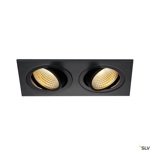 NEW TRIA 2 SET 14W 1160lm 2700K IP20 LED SÜLLYESZTETT LÁMPA FEKETE