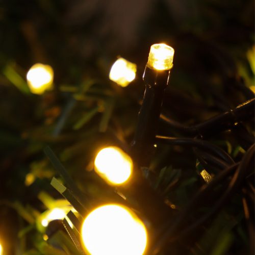 Xmas füzér kültéri 100 LED 15m melegfehér