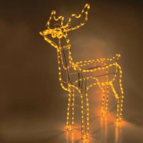 LED-es 3D-s rope figura, szarvas